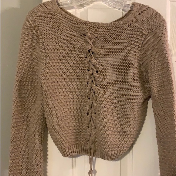 Cropped sweater - Picture 2 of 2